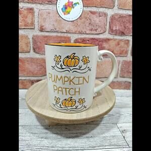 Spectrum Designz Pumpkin Patch Mug Fall Halloween Coffee Cup 16 oz